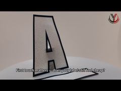 직물 인쇄 매트 실리콘 로고 패치 흰색