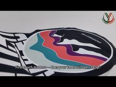 의류에 대한 맞춤식 실리콘 로고 직물 라벨 인쇄