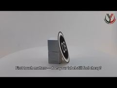 둥근 부드러운 철제 다다미 패치 맞춤 의류 패치, 핫멜트 접착제 포함