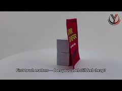 SGS ODM 스크린 인쇄 패치 100% 면 테이프 Oeko Tex 표준 100