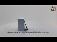 인쇄된 실리콘 로고가 있는 직조 직물 열전사 패치