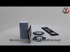 5가지 색상 조합 유니폼 3D 실리콘 열전사 라벨 (금속 버클 포함) 데모 보기