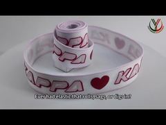 의류용 스크린 인쇄 실리콘 로고 맞춤형 폴리에스테르 리본을 선택하는 이유를 확인하세요.