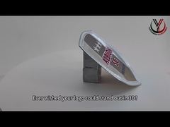 자세히 살펴보기: 스웨트팬츠용 양각 라운드 Nike 로고 TPU 3M 반사 라벨