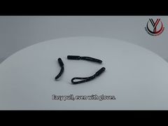 더 자세히 살펴보면: 3D 로고 TPU 플라스틱 지퍼 풀러 OEKO 고무 지퍼 풀러