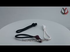 시계: U 모양 TPU 실리콘 지퍼 풀러 PVC YKK 지퍼 풀러 쇼케이스