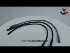 자세히 보기: 회색 무광 OEM 금속 버클 탄성 드로우스트링 코드 (스웨트팬츠용)