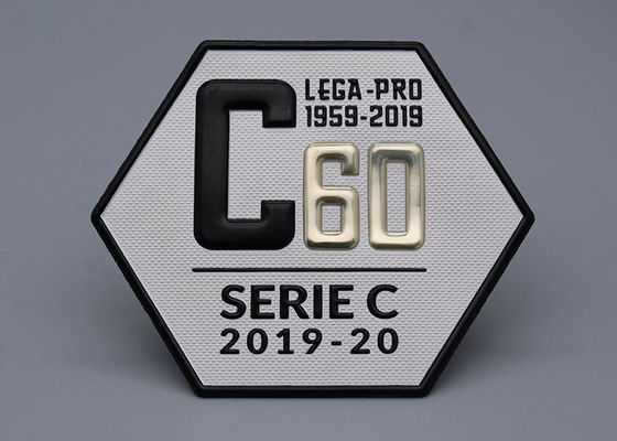 브랜드를 3D 열 가소성 폴리우레탄 수지 로고로 덮는 전압 주문 제작된 열 전도