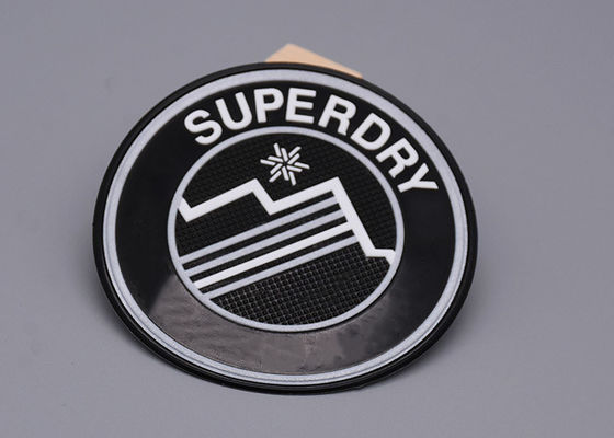 브랜드 열 가소성 폴리우레탄 수지에게 입히는 맞춘 실리콘 로고 열 전도는 인쇄했습니다