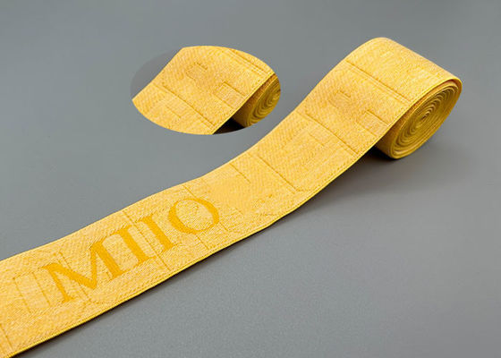 의류를 위한 사이클 종료 주문 제작된 35 밀리미터 느슨한 쟈카드 탄성 밴드