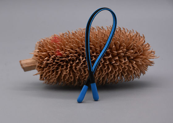 양쪽 끝에 10개 센티미터 장기간 로프 관습 드로스트링 코드 드리핑 빛나는 실리콘에게 입히기