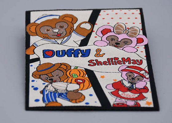 의복을 위한 주문 제작된 팰트 바닥 과장 로고 패치