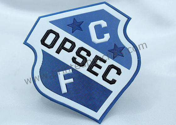 올려진 3 컬러웨이 열 전도 비닐 패치 부드러운 열 가소성 폴리우레탄 수지 히트 프레스 배지 3D